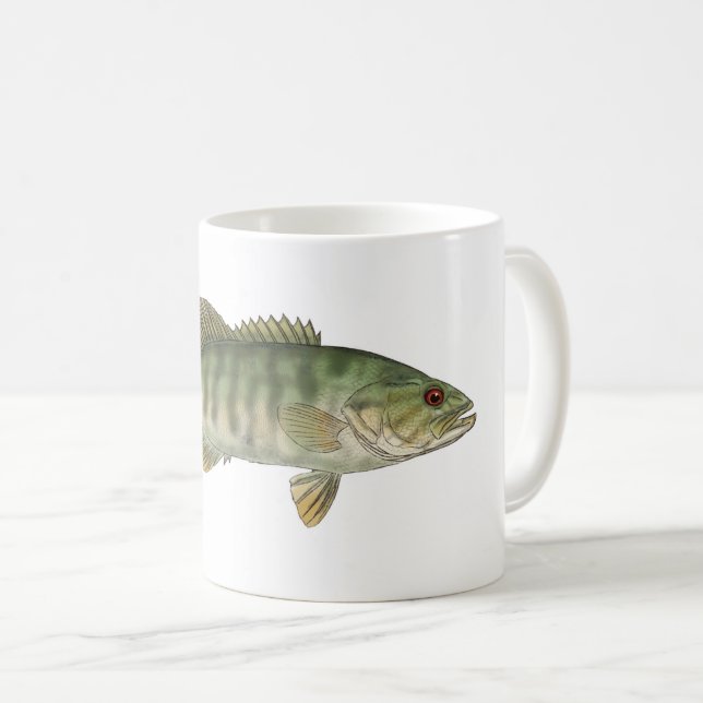 Mug Basse-basse de Smallmouth (Devant droit)