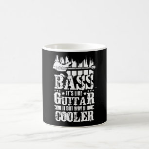 Mug Basse C'Est Comme Guitare Mais Glacière