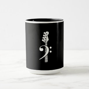Mug Basse Guitare Lecteur - Basse Guitare Musicien