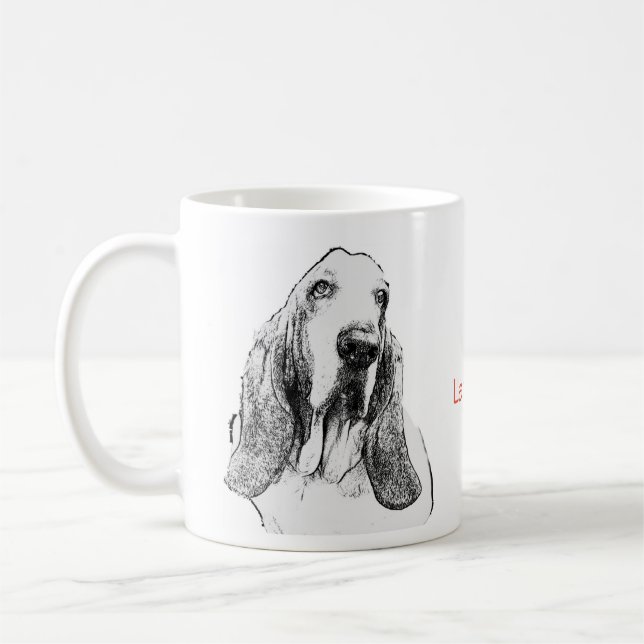 Mug Basset hound (Gauche)