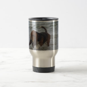 Mug Basset Hound By The Sea