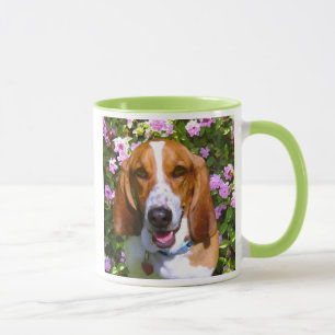 Mug Basset Hound heureux