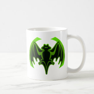Mug Bat Green MUSEUM Zazzle Cadeaux