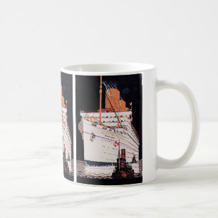 Mug Bateau de croisière de transport de voyage vintage