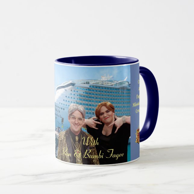 Mug Bateau de croisière missionnaire Fageonary (Devant droit)