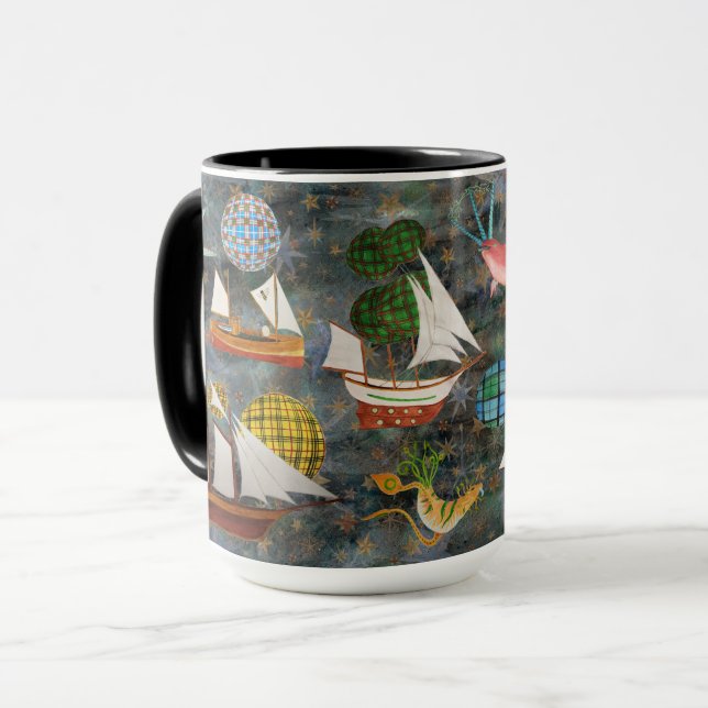 Mug Bateaux écossais (Devant gauche)