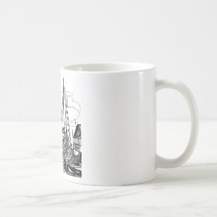 Mug bateaux en mer
