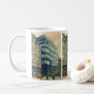 Mug Bâtiment d'Express quotidien vintage rue Fleet