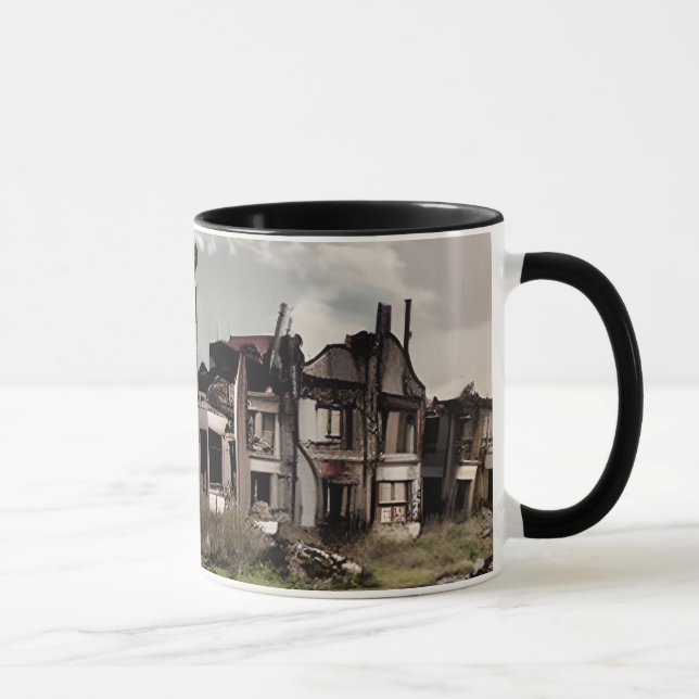 Mug Bâtiments abandonnés | Destruction post-apocalypse (Droite)