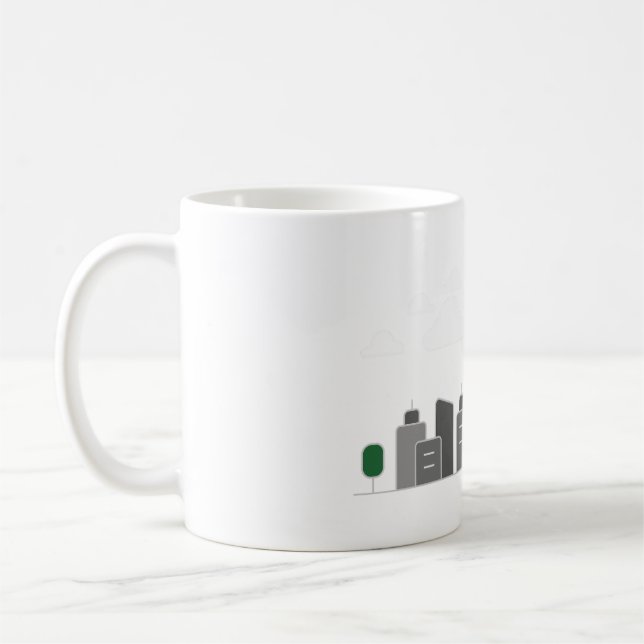 Mug bâtiments architecture ville (Gauche)