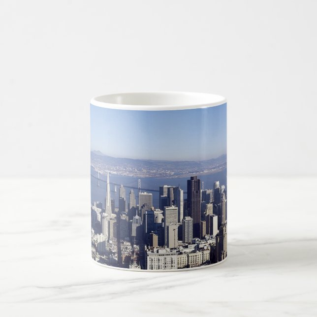 Mug Bâtiments de la nature de San Francisco Tours (Centre)