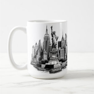 Mug Bâtiments de New York City Architecture art