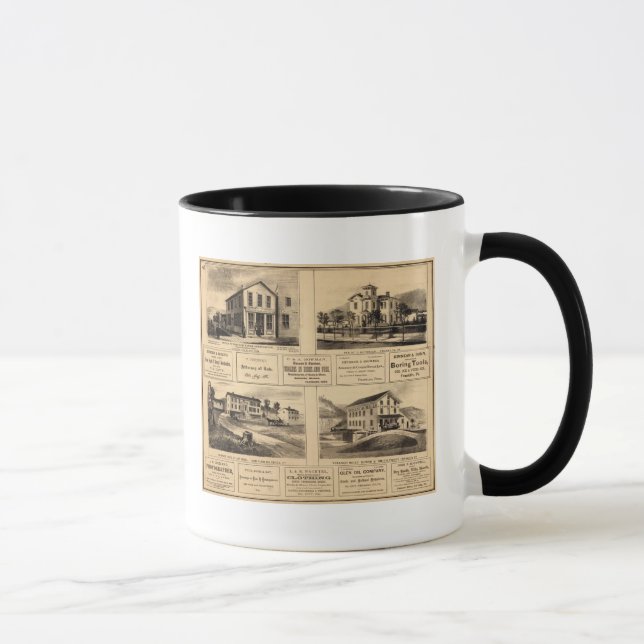 Mug Bâtiments, Oil City, Franklin, Tarr Farm (Droite)