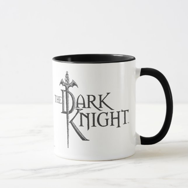 Mug Batman Dark Knight | Nom Logo Brown (Droite)