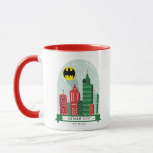 Mug Batman Gotham City™ - Graphique du Globe des neige