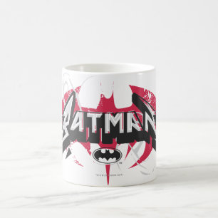 Mug Batman Logo rouge et noir