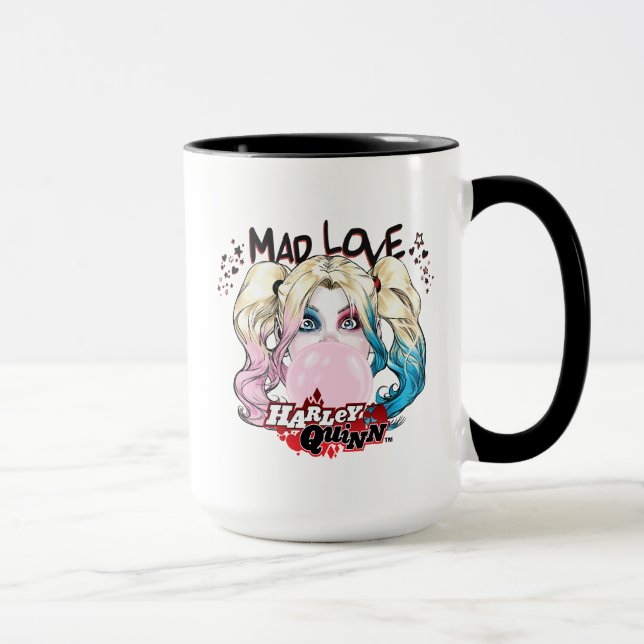 Mug Batman | Mad Love Harley Quinn Chewing Bubble Gum (Droite)