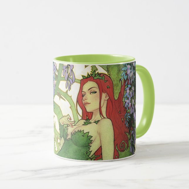 Mug Batman Rebirth Poison Ivy Cover Illustration (Devant droit)