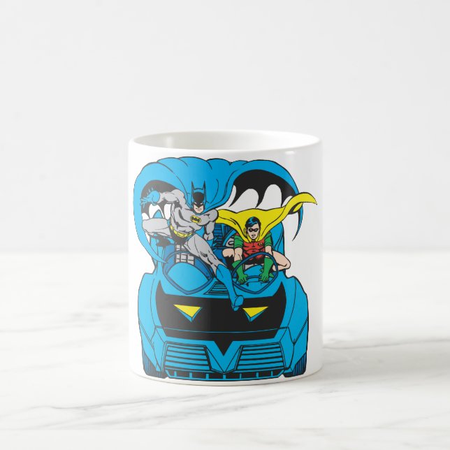 Mug Batman & Robin Ride Batmobile (Centre)
