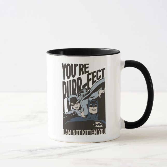 Mug Batman Valentine | Catwoman - Vous êtes Purr-fect (Droite)
