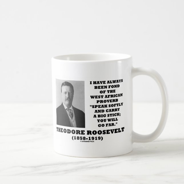 Mug Bâton d'Afrique occidentale de proverbe de (Droite)