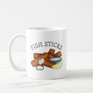 Mug Bâtonnets de poisson Bâtonnets de poisson Doigts d