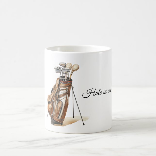 Mug Bâtons de golf Hole in One (Centre)