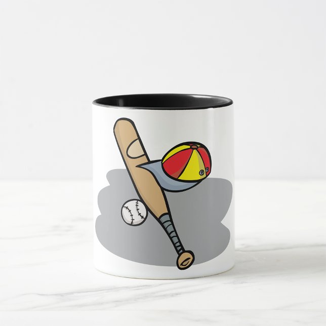Mug Batte De Baseball Et Boule De Balle (Créateur téléchargé)