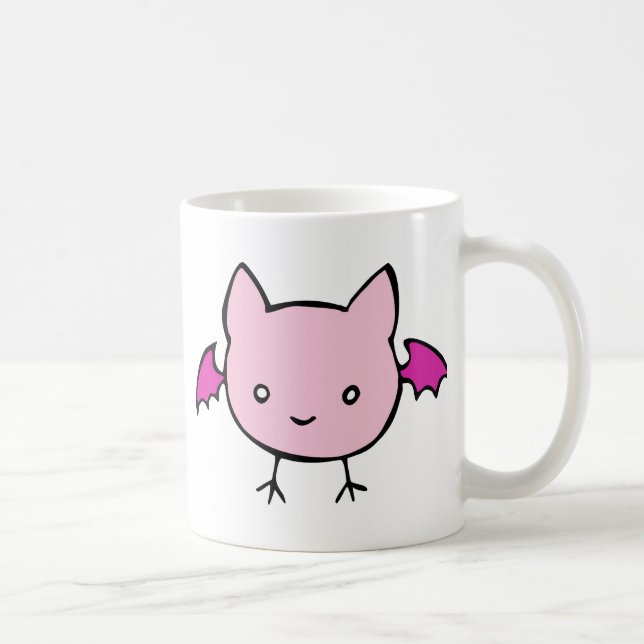 Mug Batte rose mignonne (Droite)