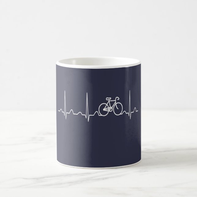 MUG BATTEMENT DE COEUR DE BICYCLETTE (Centre)