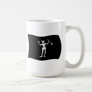 Mug Batterie à drapeau à barbe noire