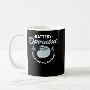 Mug Batterie Pacemaker Bénéficiaire Attaque cardiaque 
