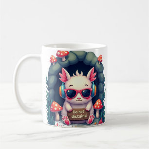 Mug Batterie sociale d'introverti vide casque annulant