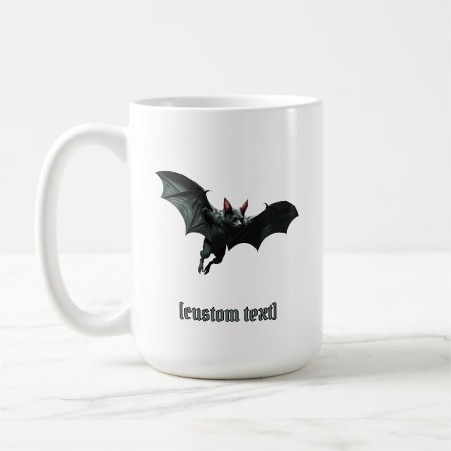 Mug Batterie volante - Texte personnalisé (Gauche)