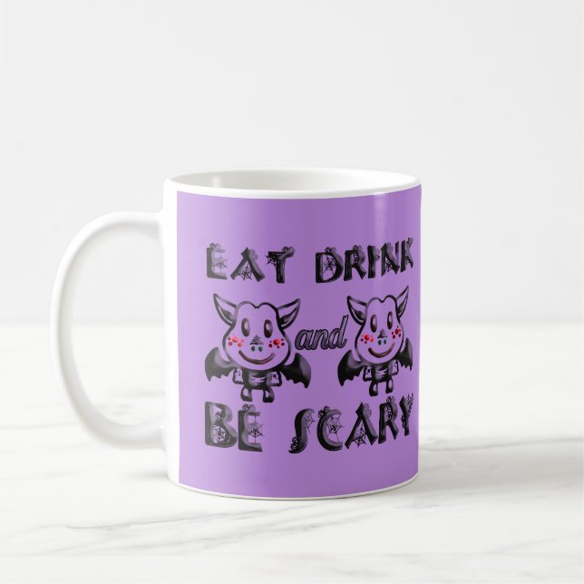Mug Batty Halloween (Gauche)