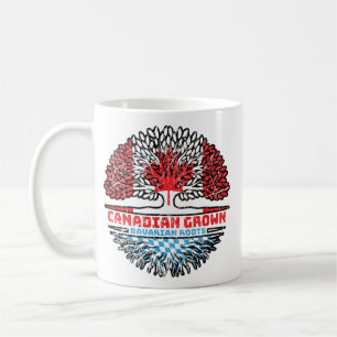 Mug Bavière Bavière Canadian Canada Arbre Drapeau