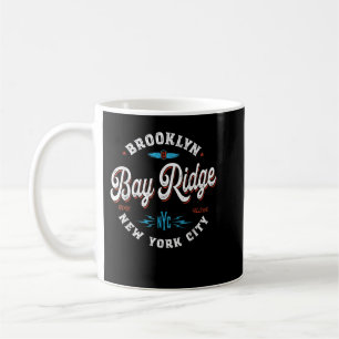 Mug Bay Ridge Brooklyn New York - graphi vintage rétro