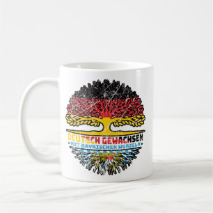 Mug Bayern Bayrisch Deutsch Deutschland Baum Racines