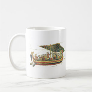 Mug Bayeux Tapisserie Scène de voile