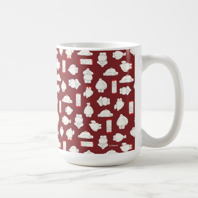 Mug Baymax et Mochi Motif rouge (Droite)