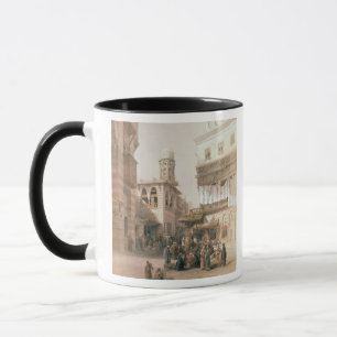 Mug Bazar des chaudronniers de cuivre, le Caire, de