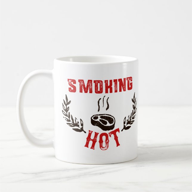 Mug BBQ, Fumée & Grill - Fumer Chaud (Gauche)