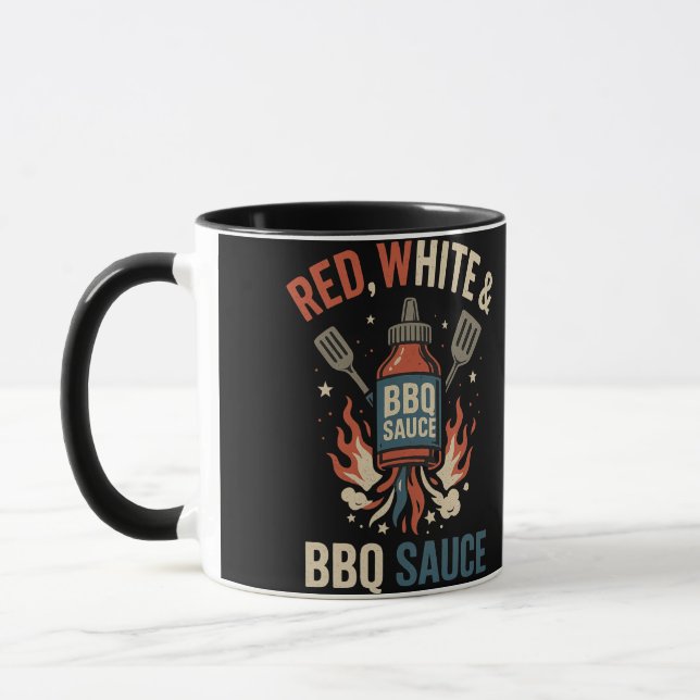 Mug BBQ patriotique (Gauche)