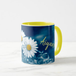 Mug Be Happy mit Namen