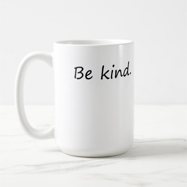 Mug Be Kind It's Free - Citation inspirante (Gauche)