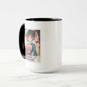 Mug Be My Valentine in Manga Style 31470