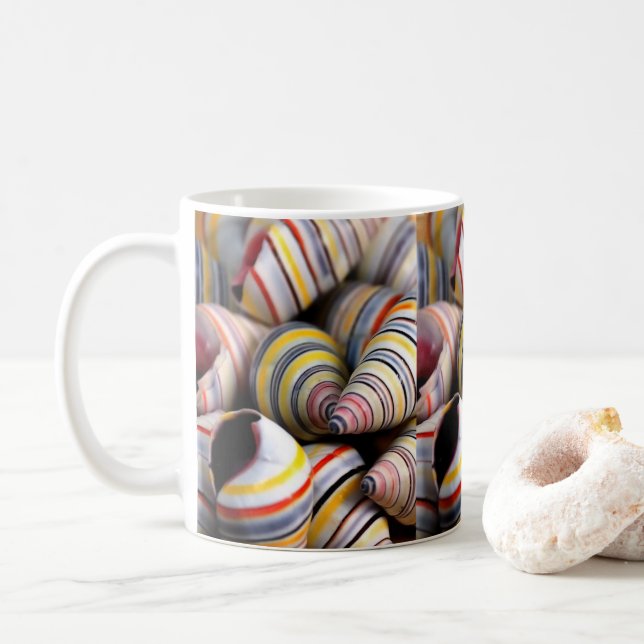 Mug Beach Shells (Avec donut)