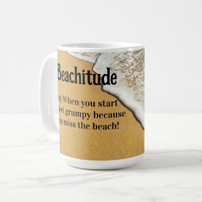 Mug "Beachitude" Definition (Devant gauche)