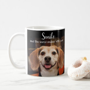 Mug Beagle Dog Smile Citation mignonne Smiling Photo
