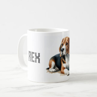 Mug Beagle - LE ROI DE CETTE FAMILLE